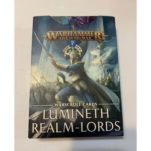 Warhammer Age of Sigmar Warscroll Cards Lumineth Realm-Lords